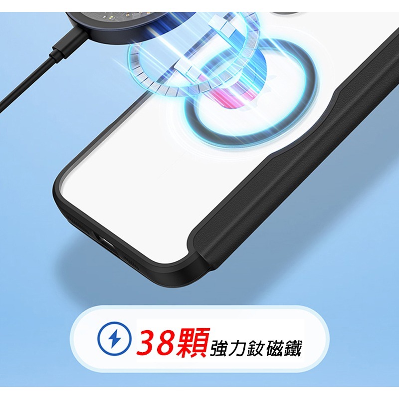 DUX DUCIS Apple 蘋果 iPhone 16 Plus SKIN X Pro 皮套 側翻皮套 插卡 保護套-細節圖9