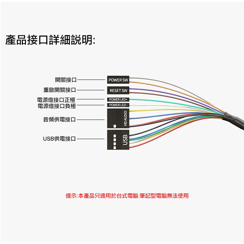 零度世家 KG-02 電腦延伸開關(含USB/音源)-旗艦版 延伸電腦開關鍵 PC 桌面延長USB 桌面延長音源孔 有線-細節圖11