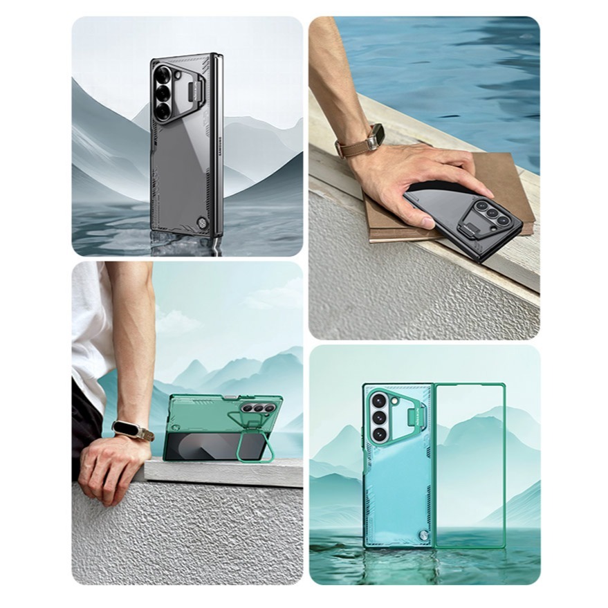 NILLKIN SAMSUNG 三星 Galaxy Z Fold 6 5G 冰空 Fold 保護殼 保護套 手機殼 雙料-細節圖4