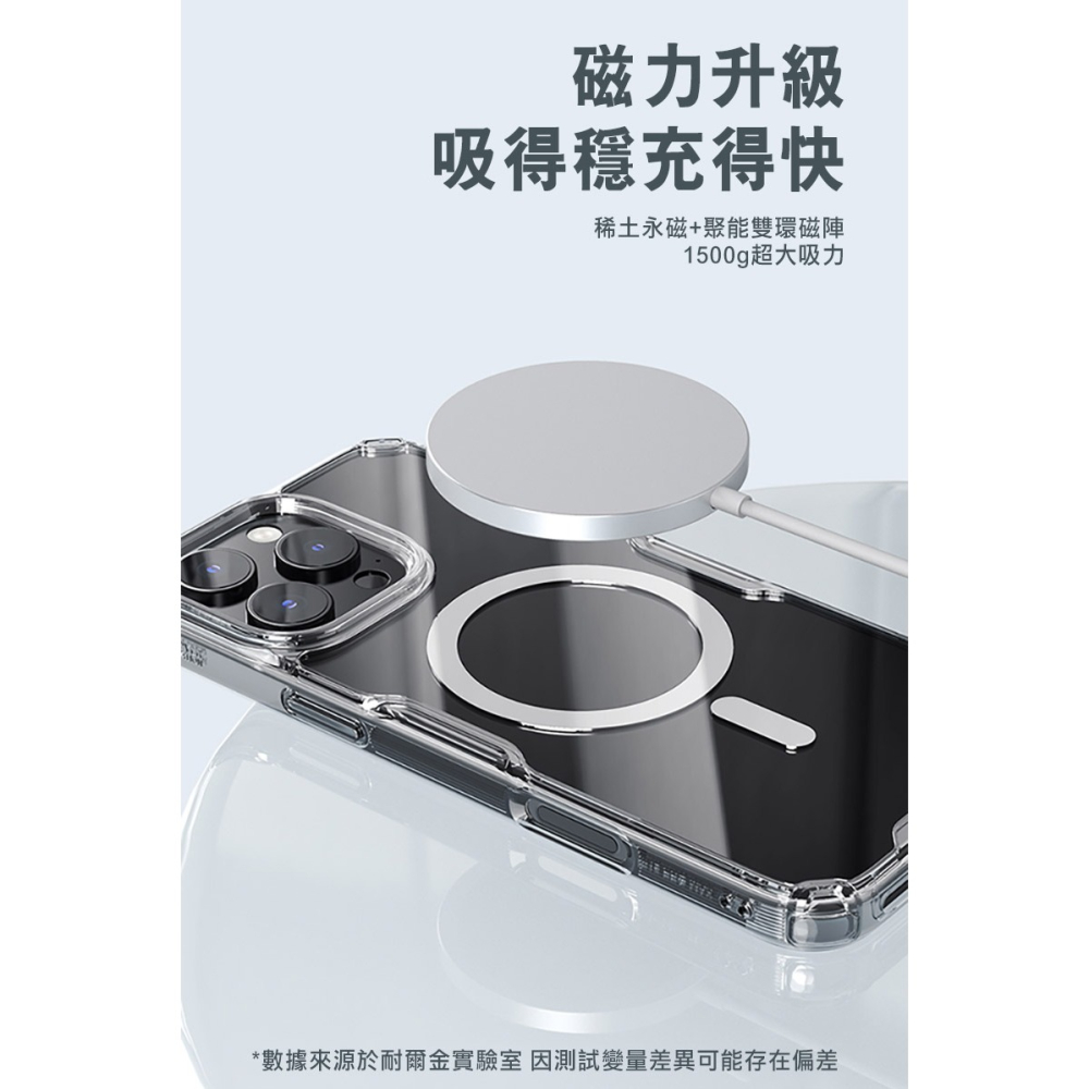 NILLKIN Apple 蘋果 iPhone 16 Pro Max 本色 Pro 磁吸保護套 保護套 保護殼 磁吸殼-細節圖9