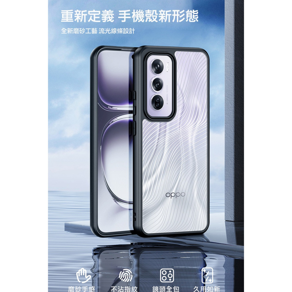 DUX DUCIS OPPO Reno 12 Pro 5G Aimo 保護殼 手機殼 保護套 霧面不沾指紋 軟邊保護套-細節圖2