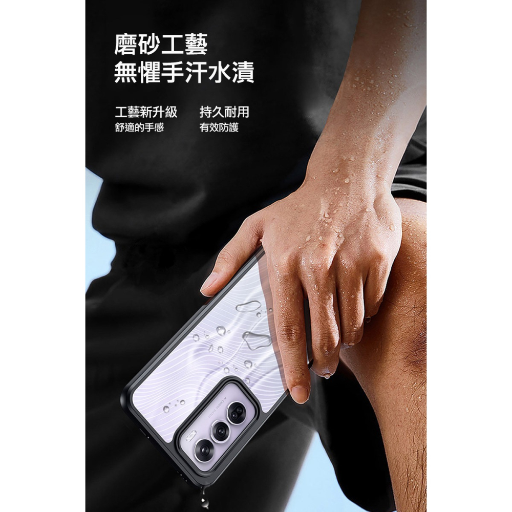 DUX DUCIS OPPO Reno 12 Pro 5G Aimo 保護殼 手機殼 保護套 霧面不沾指紋 軟邊保護套-細節圖8