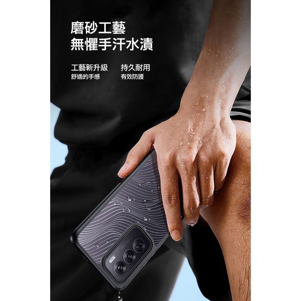 DUX DUCIS OPPO Reno 12 5G Aimo 保護殼 手機殼 保護套 霧面不沾指紋 軟邊保護套 防摔殼-細節圖8