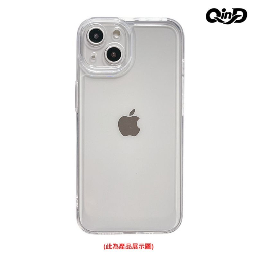 QinD Apple 蘋果 iPhone 16 / 16 Plus 太空殼 保護殼 保護套 手機殼 透明殼 雙料殼