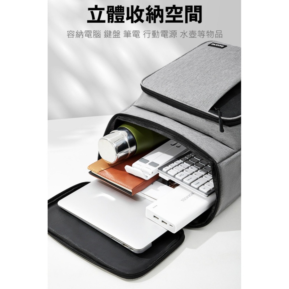 baona BN-K012 都市雙肩背包 後背包 書包 商務背包 減壓背包 筆電背包-細節圖5