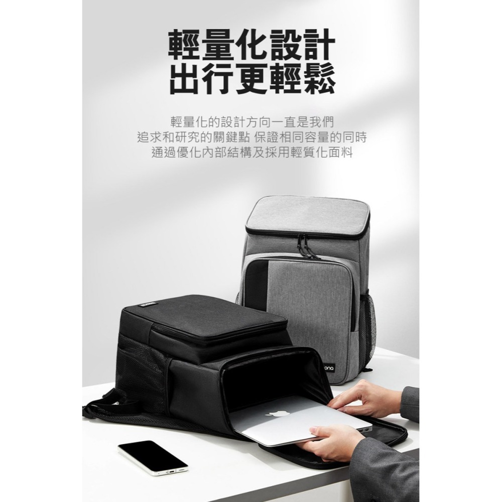 baona BN-K012 都市雙肩背包 後背包 書包 商務背包 減壓背包 筆電背包-細節圖6