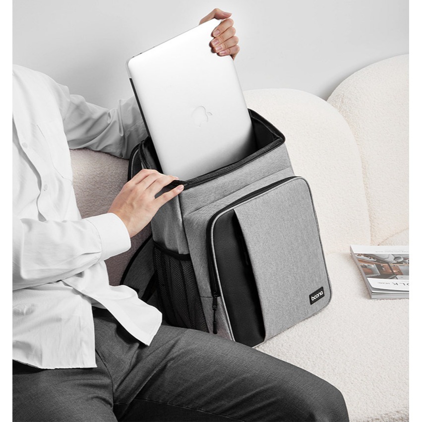 baona BN-K012 都市雙肩背包 後背包 書包 商務背包 減壓背包 筆電背包-細節圖8