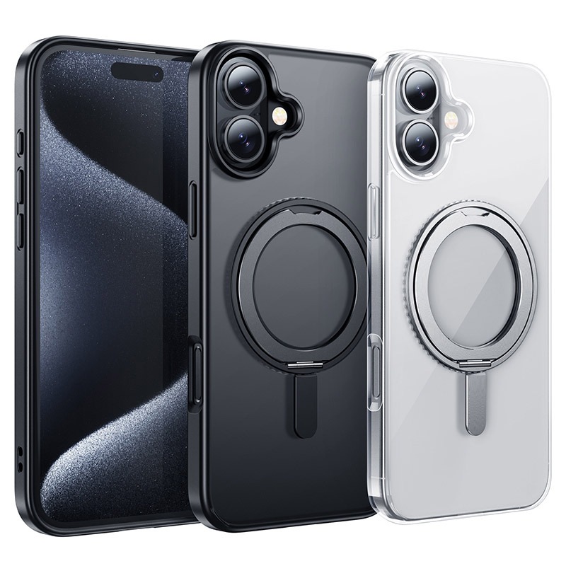 hoco Apple 蘋果 iPhone 16 / 16 Plus AS1 旋轉磁吸支點殼 保護殼 磁吸殼 保護套-細節圖2