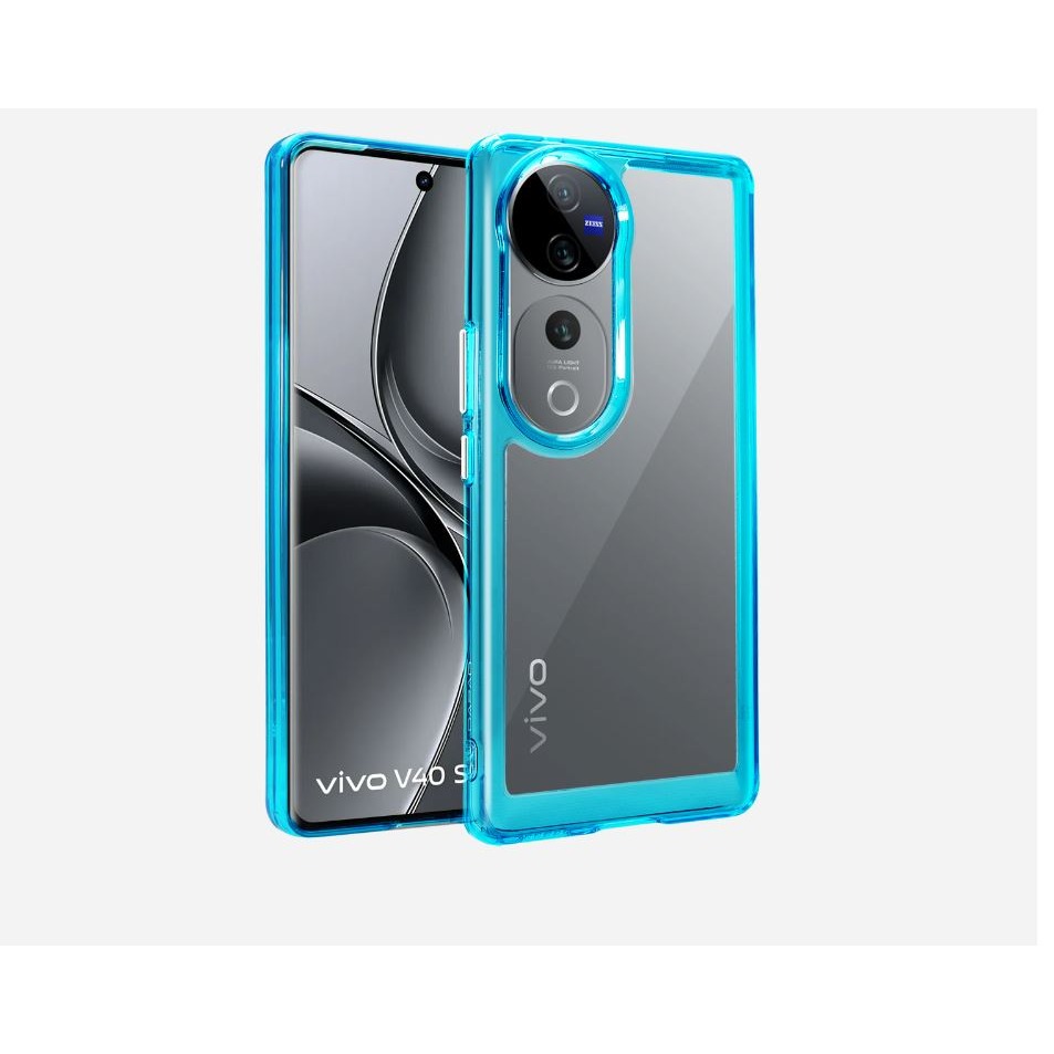 DAPAD VIVO V40 / V40 Pro 晶亮雙料手機保護殼 透明亮彩-細節圖10