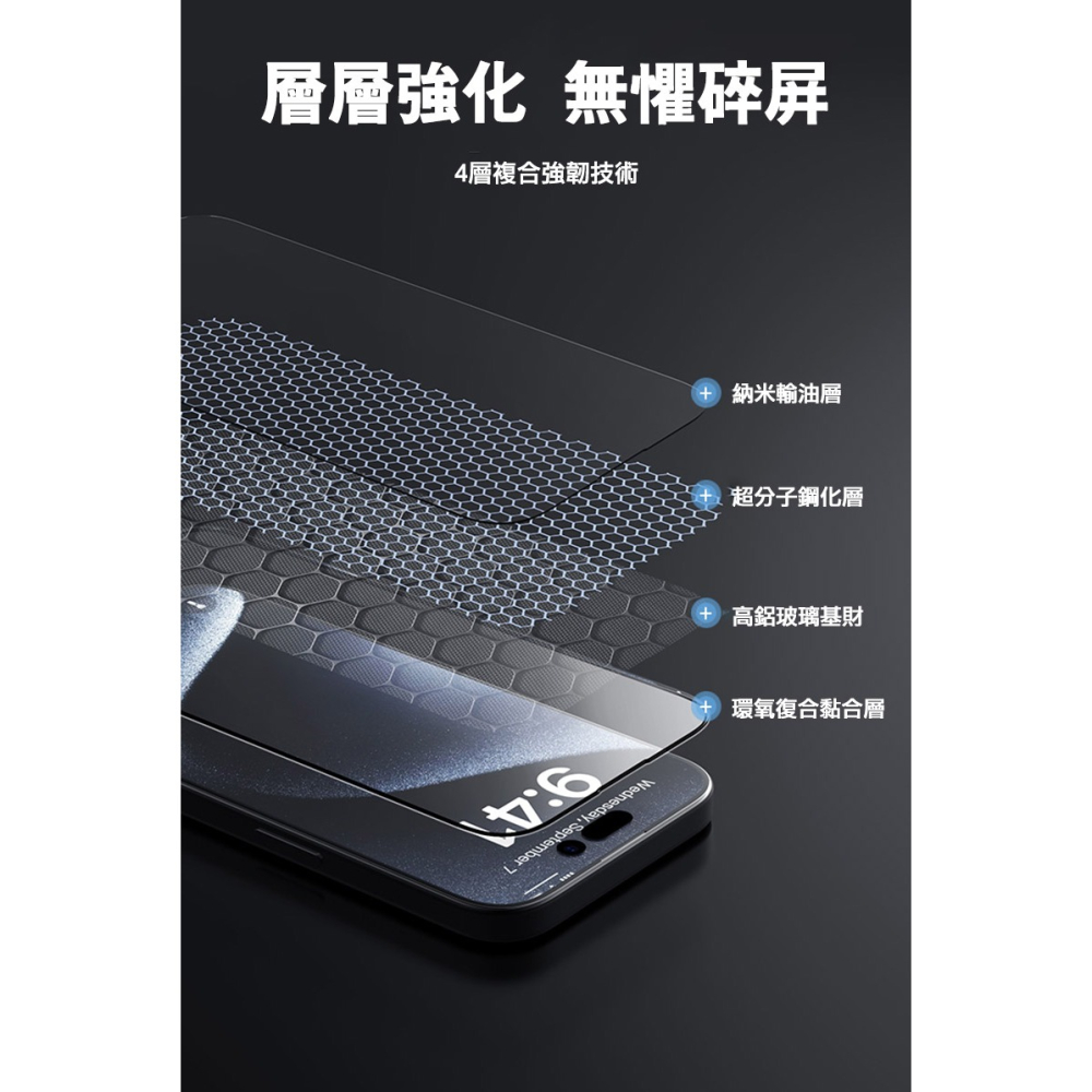 NILLKIN Apple iPhone 16 Pro Max Amazing CP+PRO 防爆鋼化玻璃貼(無塵艙)-細節圖6