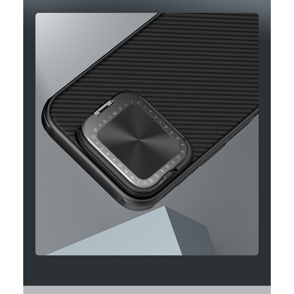NILLKIN Apple 蘋果 iPhone 16 Pro 黑鏡 Prop 保護殼 保護套 手機殼 鏡頭保護 可站立-細節圖7