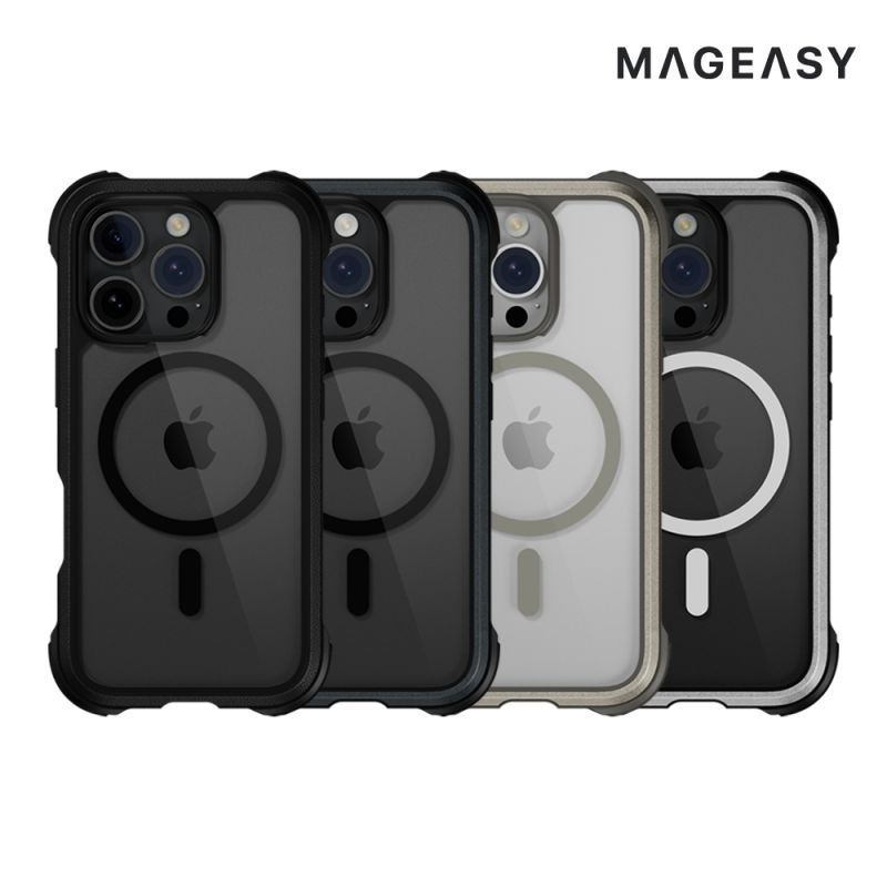 MAGEASY Apple iPhone 16 Pro / 16 Pro Max Odyssey M 超軍規防摔手機殼-細節圖11