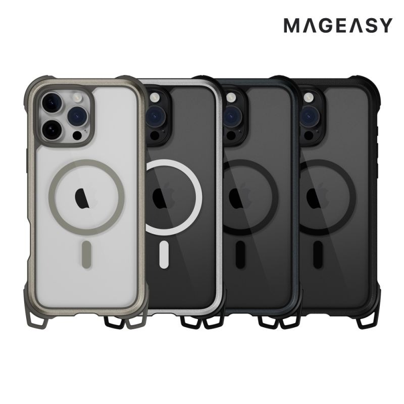 MAGEASY Apple iPhone 16 Pro / 16 Pro Max Odyssey Strap M 保護殼-細節圖11