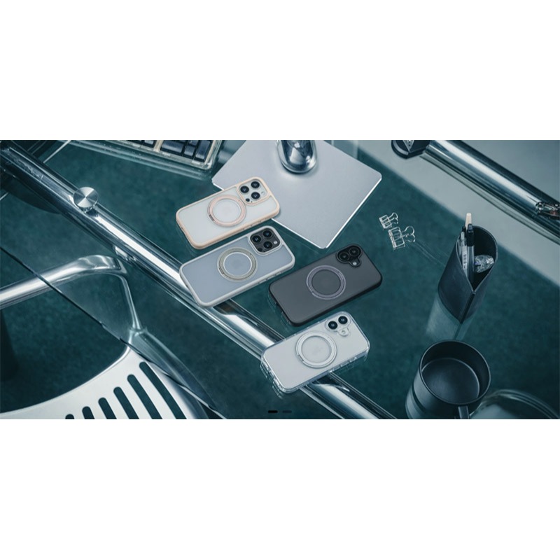MAGEASY Apple iPhone 16 / 16 Plus MagStand 360 M 磁吸旋轉支架防摔手機殼-細節圖7