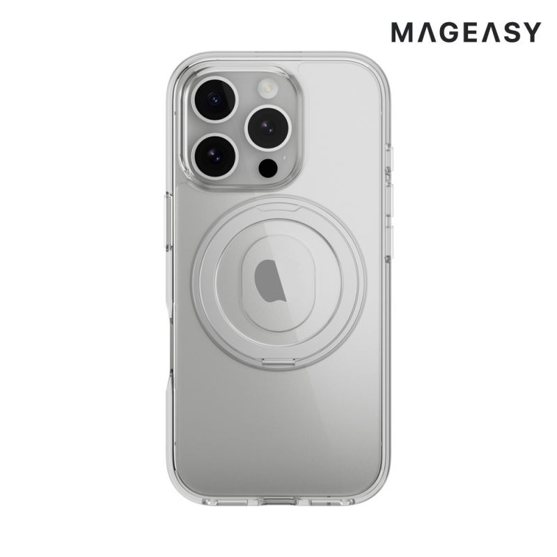 MAGEASY Apple iPhone 16 Pro /16 Pro Max MagStand 360 M 指環保護殼-細節圖10