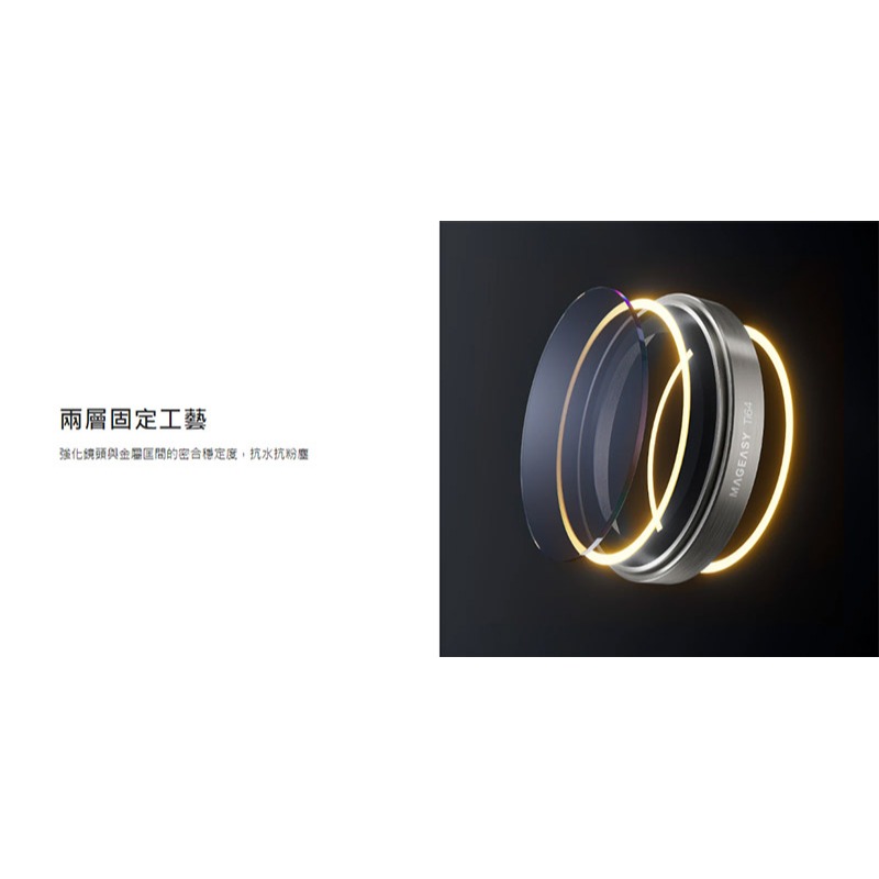 MAGEASY Apple 蘋果 iPhone 16 Pro / 16 Pro Max Lenz 藍寶石鏡頭貼 鏡頭保護-細節圖9