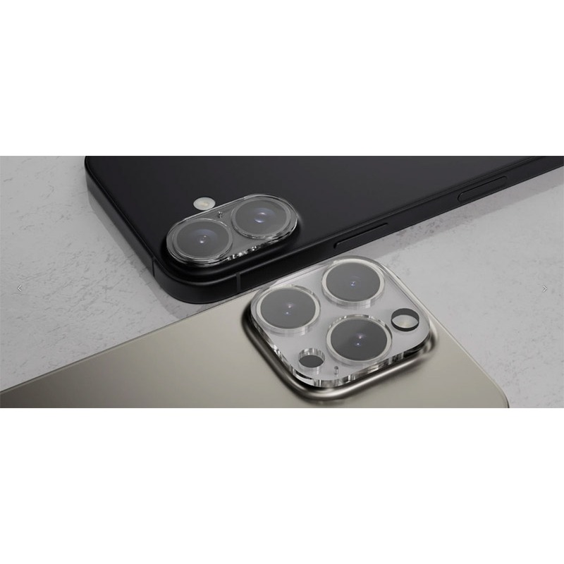 MAGEASY Apple iPhone 16 Pro / 16 Pro Max LensArmor 鋼化玻璃鏡頭框-細節圖5