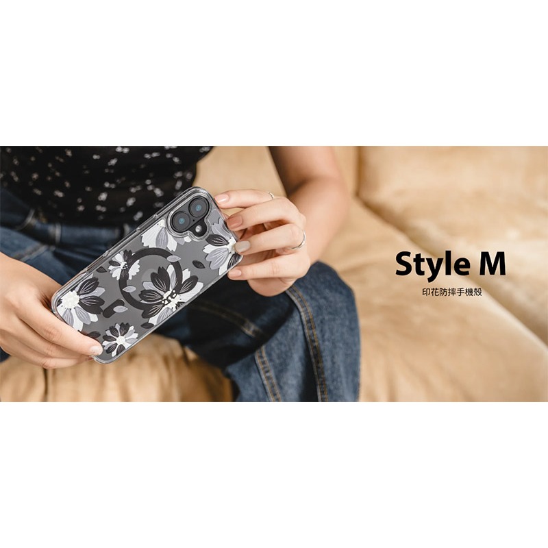 MAGEASY Apple iPhone 16 Pro / 16 Pro Max Style M 印花防摔手機殼-細節圖2