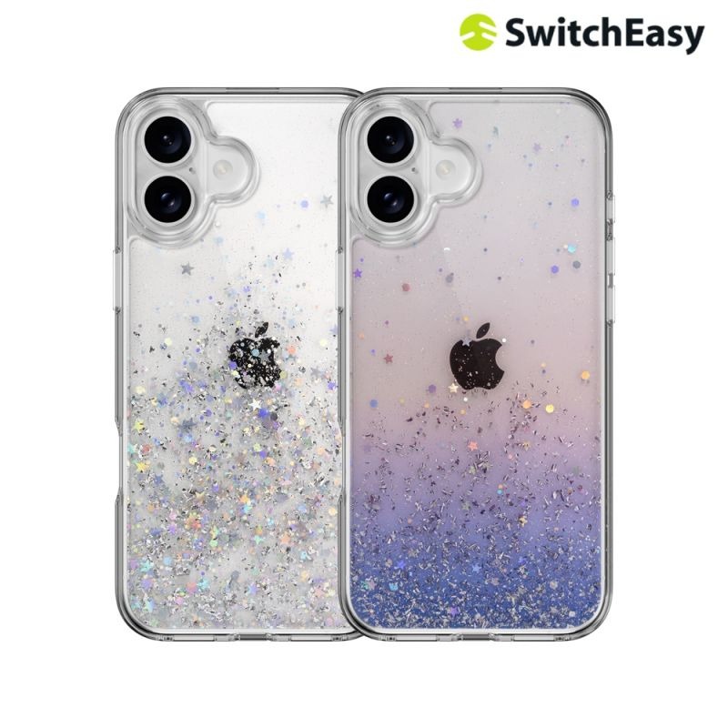 SwitchEasy Apple 蘋果 iPhone 16 / 16 Plus Starfield 星砂防摔手機殼-細節圖9