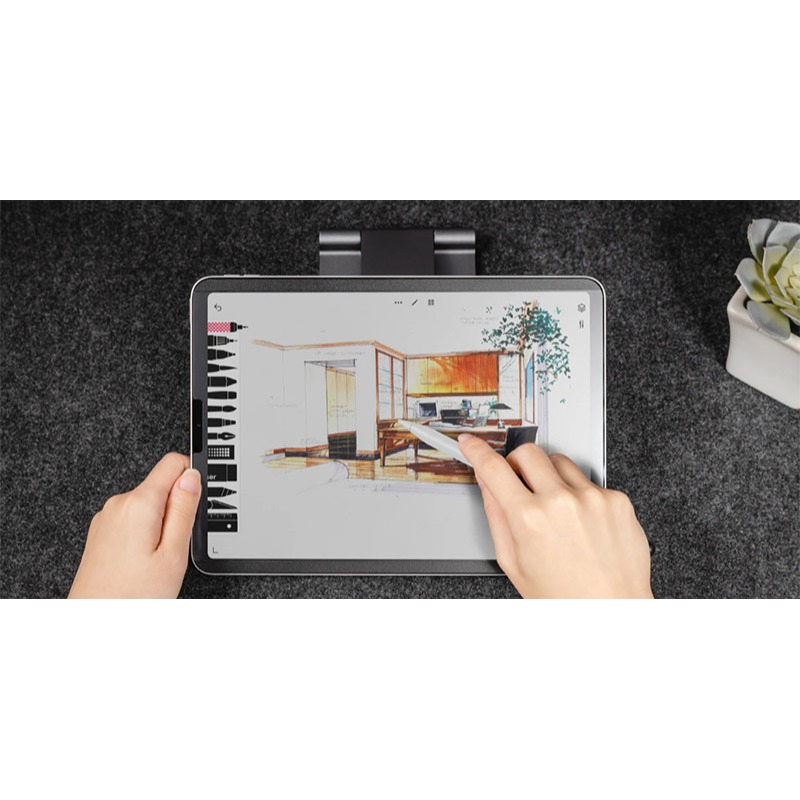 MAGEASY 蘋果Apple iPad Air 13 (2024/M2) EasyPaper Pro 可拆式磁吸類紙膜-細節圖10