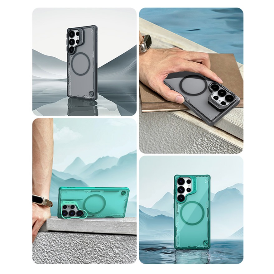 NILLKIN SAMSUMG 三星 Galaxy S25 Ultra S25U 冰空 Prop 磁吸保護殼(鏡框版)-細節圖4