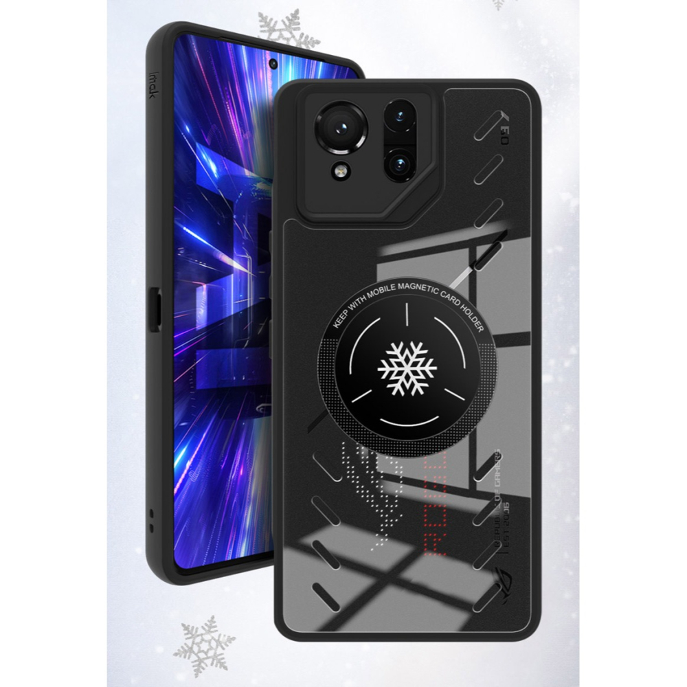 Imak ASUS ROG Phone 9 / ROG Phone 9 Pro 雙料防摔保護套-石墨烯散熱款 保護殼-細節圖11