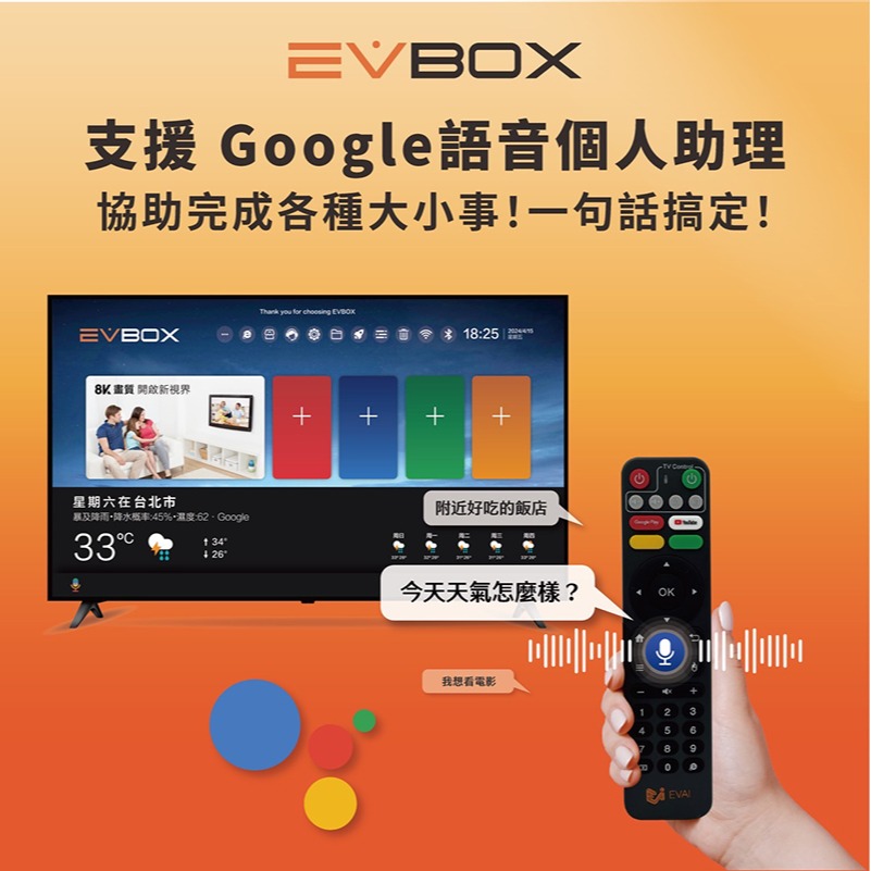 EVBOX 10 MAX 易播 智能電視盒 8K超清影音智慧盒子 機上盒 機頂盒 全新一代升級 AI智能 ChatGPT-細節圖2