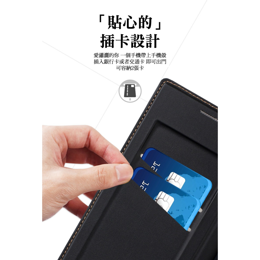 DUX DUCIS SAMSUNG 三星 Galaxy S25 Ultra S25U 輕磁皮套 側翻皮套 插卡 可立-細節圖10