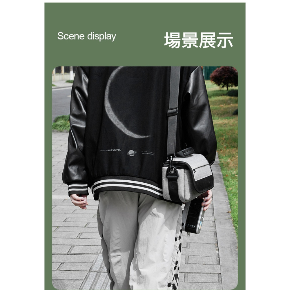 baona BN-H016 單肩攝影包 側背包 單眼相機包 雜物包 旅行包 配件包-細節圖11