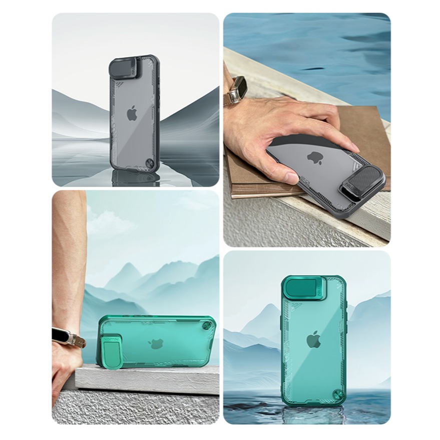 NILLKIN Apple 蘋果 iPhone 16e 冰空 Prop 保護殼(覆蓋版) 保護套 手機殼 雙料殼-細節圖4