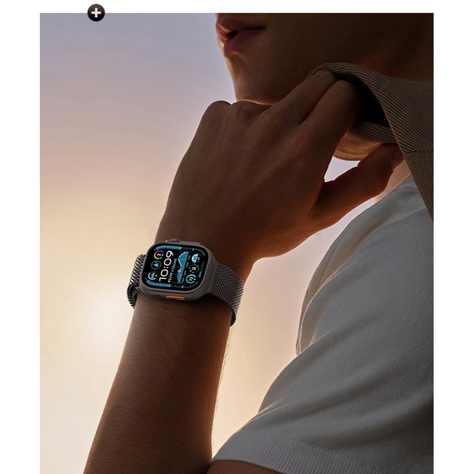 DUX DUCIS Apple Watch (42mm/44mm/45mm/46mm/49mm) 米蘭 Air 磁吸錶帶-細節圖5