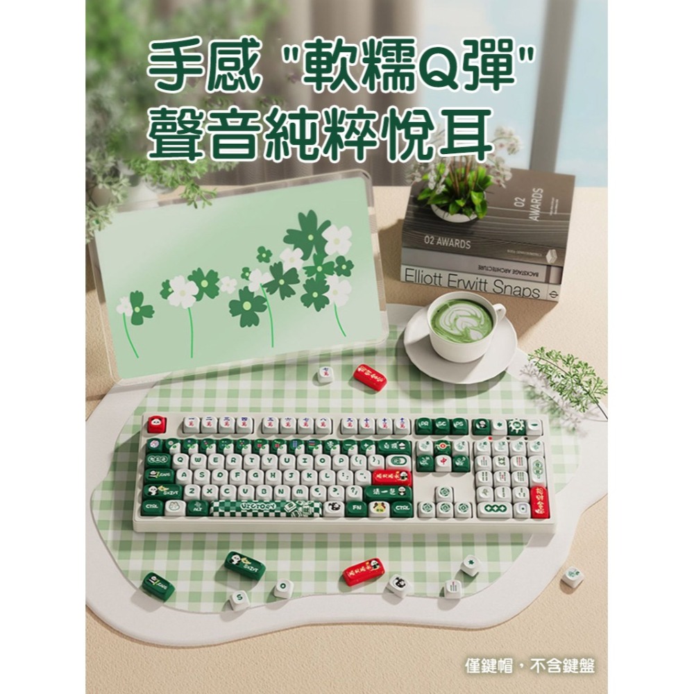 EWEADN 前行者 MX 十字軸 PBT 鍵帽 - 發財麻將 注音 倉頡-細節圖6