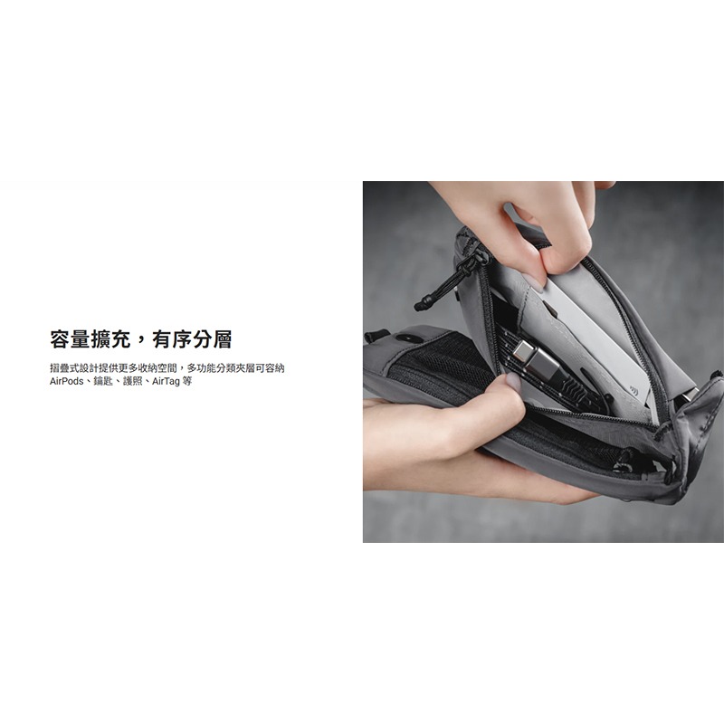 MAGEASY Phone Sacoche 手機隨行包(Cordura)(掛繩需另購) 手機包 側背包 攜行包 輕便小包-細節圖8