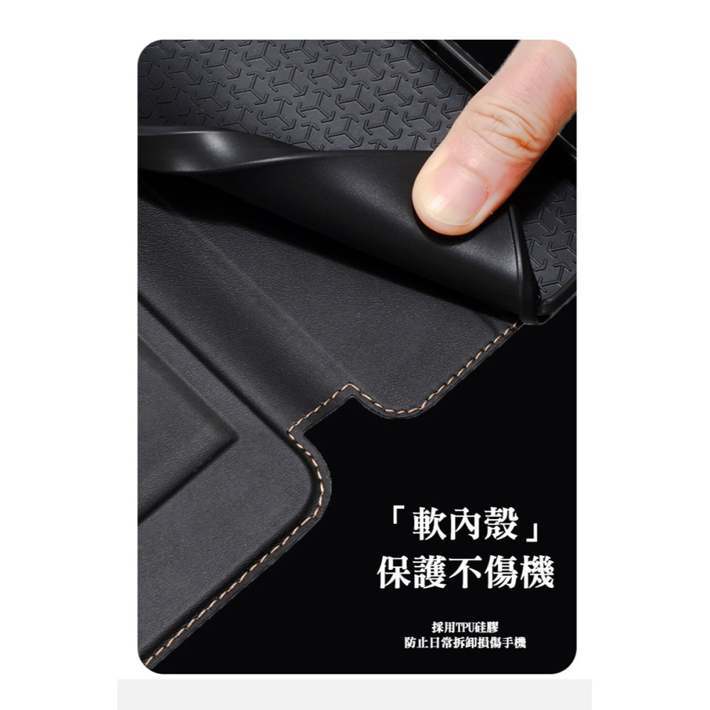 DUX DUCIS Apple 蘋果 iPhone 16e 輕磁皮套 側翻皮套 插卡 可立 保護套 手機套-細節圖6