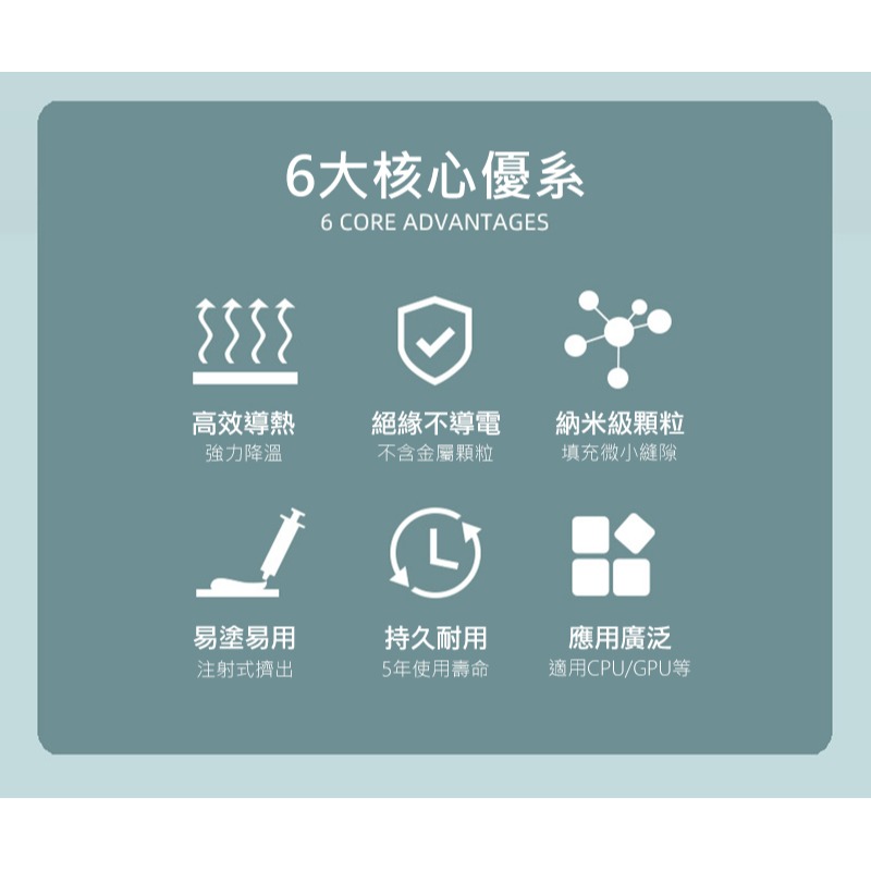 COOLMOON MT9 CPU 散熱膏(13.5W/m.k)(4g)-細節圖3