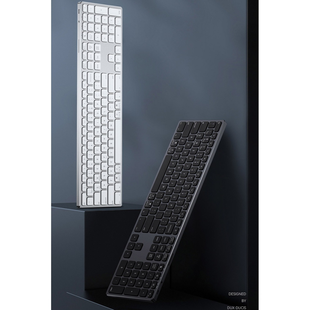 DUX DUCIS LK 鋁合金藍牙鍵盤 辦公鍵盤 藍芽鍵盤 windows/Mac OS 注音 倉頡-細節圖3
