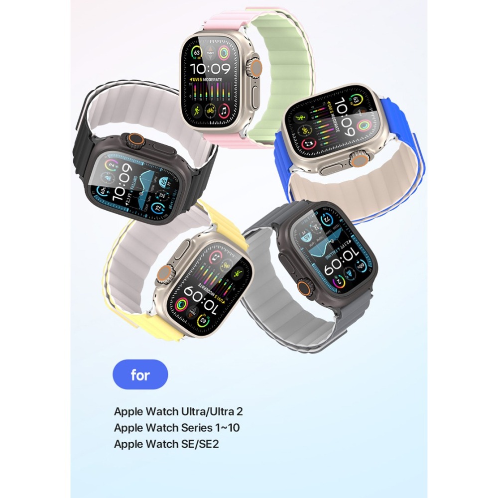 DUX DUCIS Apple 蘋果 Watch (38mm/40mm/41mm/42mm(十代)) SD 磁吸錶帶-細節圖7