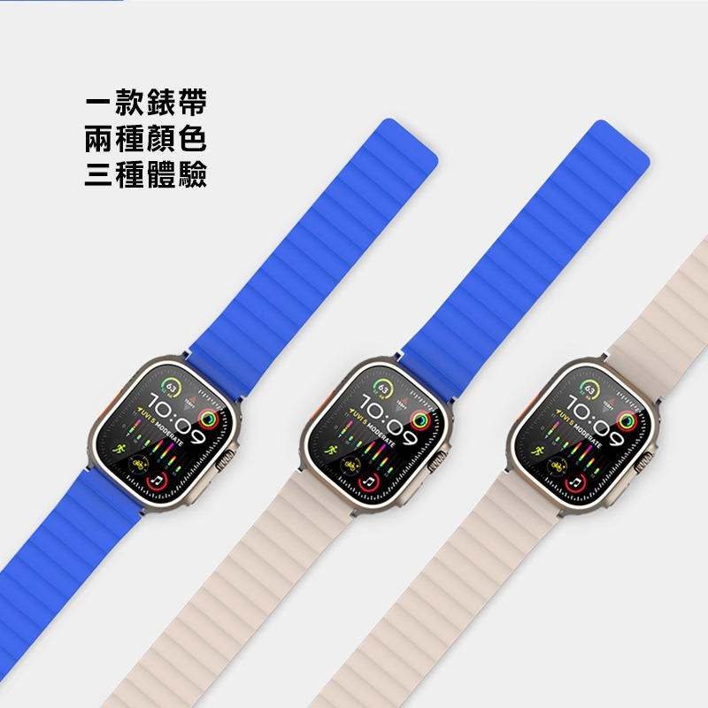 DUX DUCIS Apple 蘋果 Watch (38mm/40mm/41mm/42mm(十代)) SD 磁吸錶帶-細節圖10