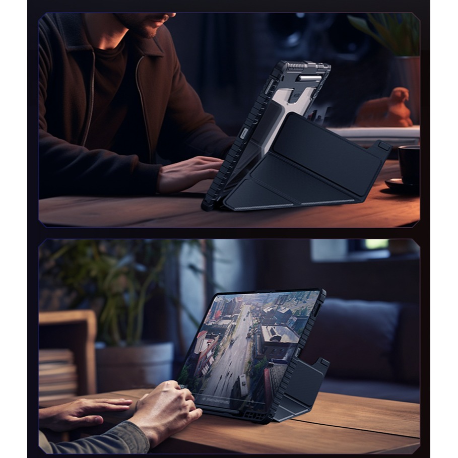 NILLKIN SAMSUNG 三星 Galaxy Tab S10 FE 悍甲 Pro 皮套(多角度摺疊款) 平板皮套-細節圖4