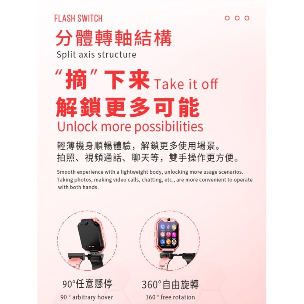 ANJOIN AS98 GPS 兒童智慧手錶(支援 Play 商店) 智能手錶 定位手錶 藍牙手錶 繁體中文 超長待機-細節圖6