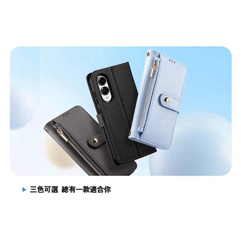 DUX DUCIS SAMSUNG 三星 Galaxy S25 Edge LAWA 二合一錢包保護套 側翻皮套 真皮皮套-細節圖6