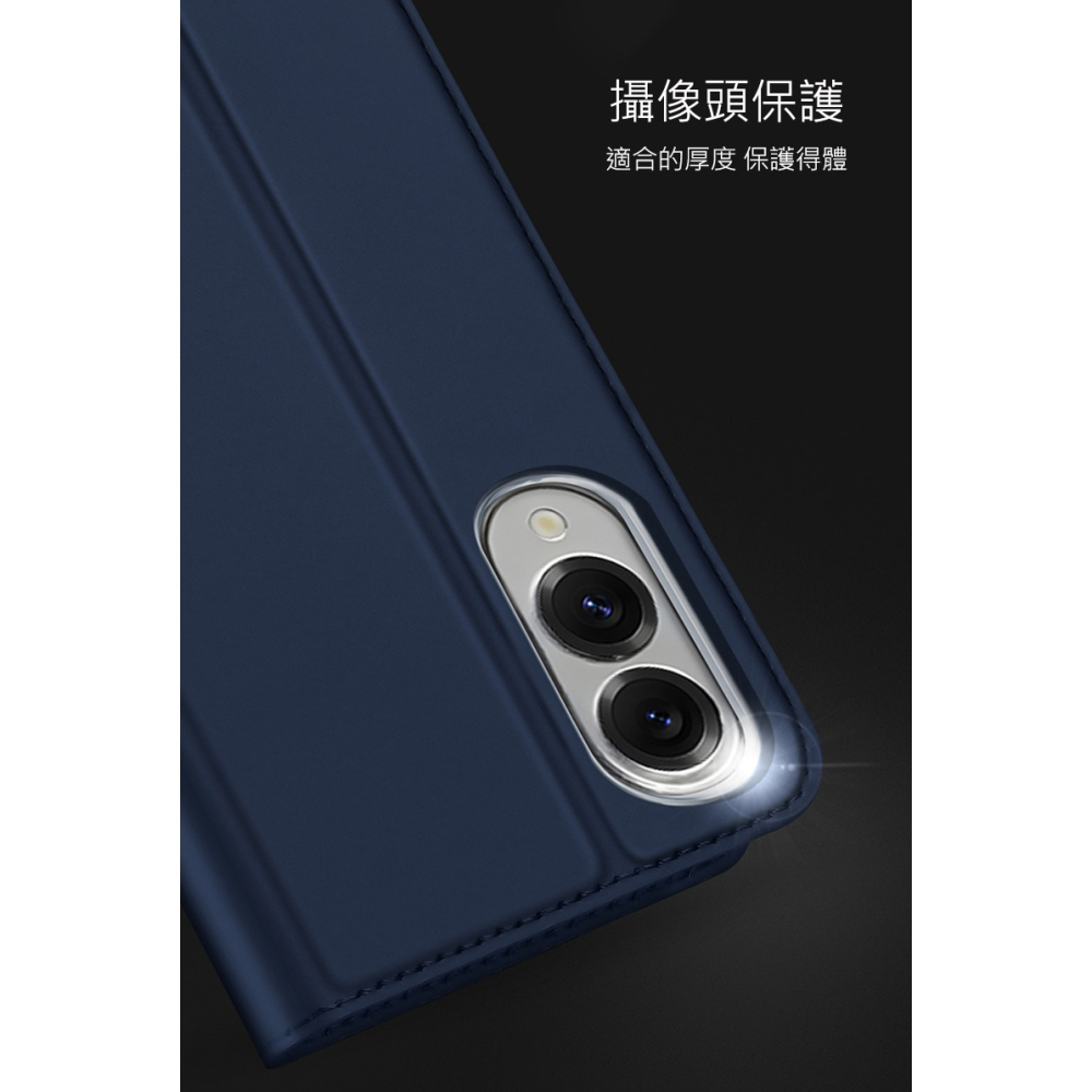 DUX DUCIS SAMSUNG 三星 Galaxy S25 Edge SKIN Pro 皮套 側翻皮套 插卡 可立-細節圖7