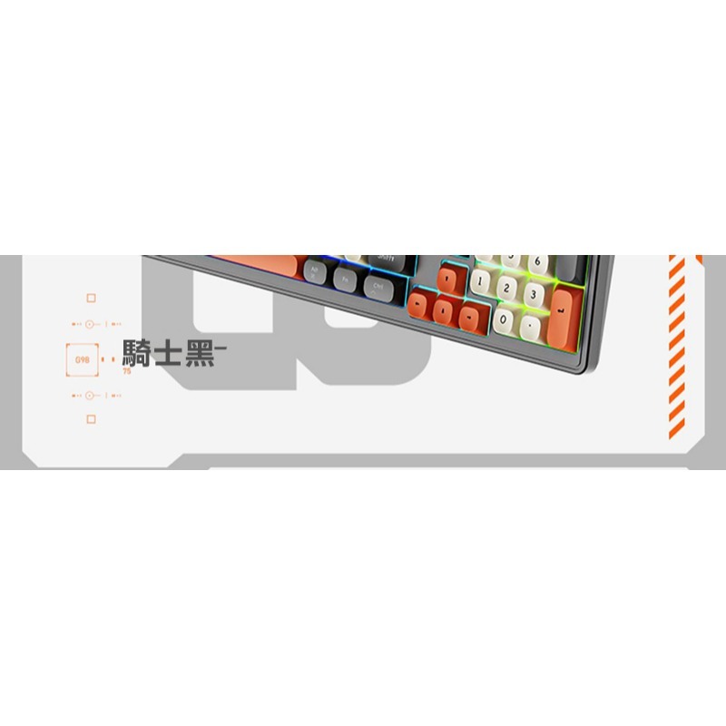 EWEADN 前行者 G98 炫光彩紅有線鍵盤 靜音鍵盤 辦公鍵盤 炫彩背光 注音 倉頡-細節圖3