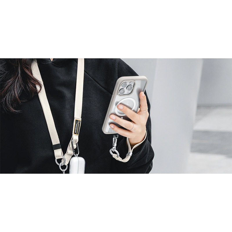 MAGEASY 15mm Wrist Strap 掛繩/掛繩片組 手機吊繩 防丟繩 手機繩 手機掛繩 手機夾片 免孔掛繩-細節圖5