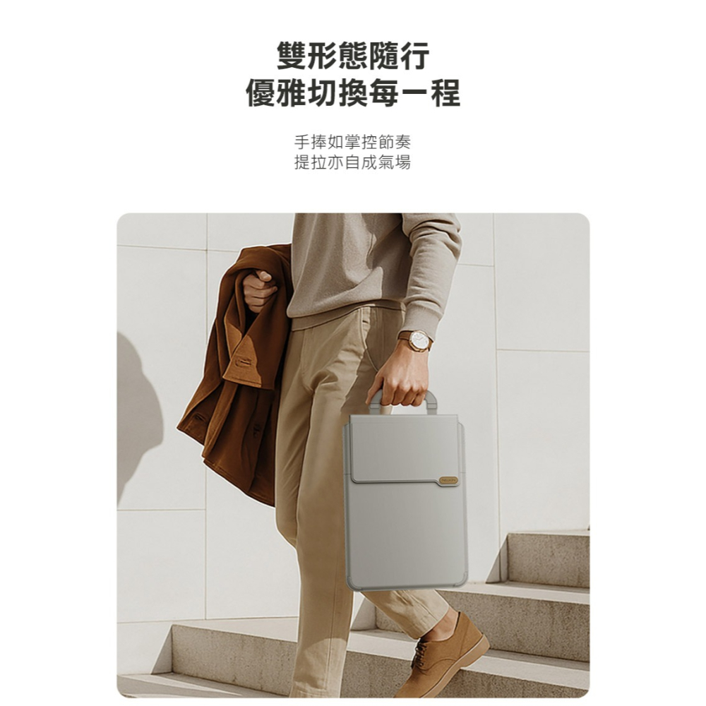 NILLKIN 纖逸 Pro 多功能電腦包(14.2吋) 內膽包 手提包 攜行包-細節圖7