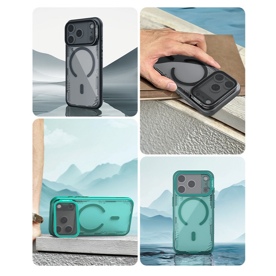 NILLKIN Apple 蘋果 iPhone 17 Pro 冰空 Prop 磁吸保護殼(透明鏡蓋) 保護套 手機殼-細節圖4
