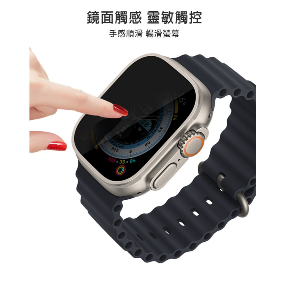 Imak Apple Watch Ultra 3/ Ultra 2/ Ultra1 (49mm) 防窺玻璃貼 保護貼-細節圖6