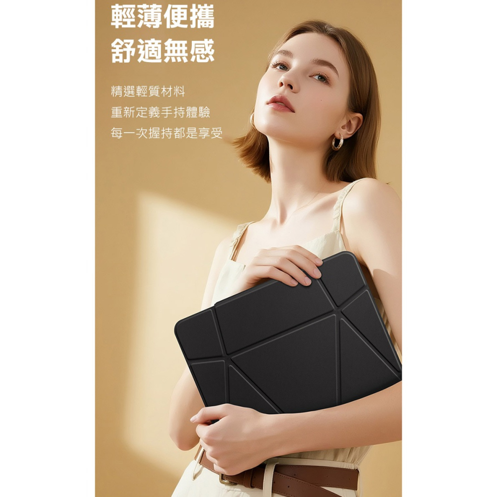DUX DUCIS SAMSUNG Tab S10 Lite / S10 FE/S9 FE/S9 VERS 筆槽防摔皮套-細節圖9