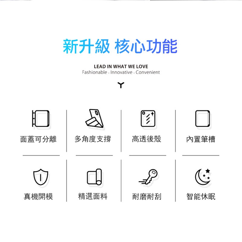 DUX DUCIS SAMSUNG 三星 Tab S11 Ultra Magi 筆槽皮套 平板皮套 Y折皮套 可分離皮套-細節圖4