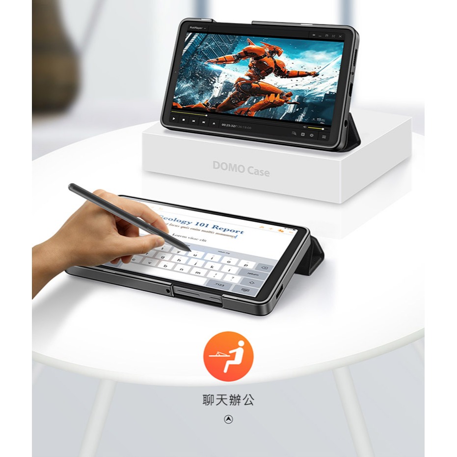 DUX DUCIS SAMSUNG Galaxy Tab A9 / Tab A11 DOMO 防摔皮套 平板皮套 保護殼-細節圖6
